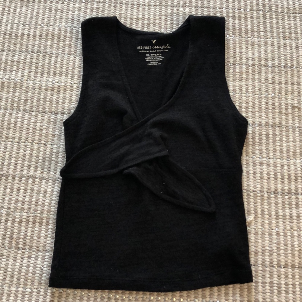 American eagle front tie tank